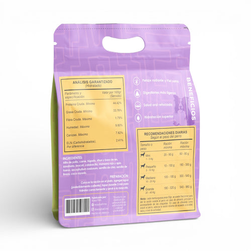 Membresía EasyB.A.R.F. - 10 Bolsas de Alimento Natural Liofilizado para Perros